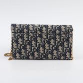 Christian Dior Saddle Pouch with Chain